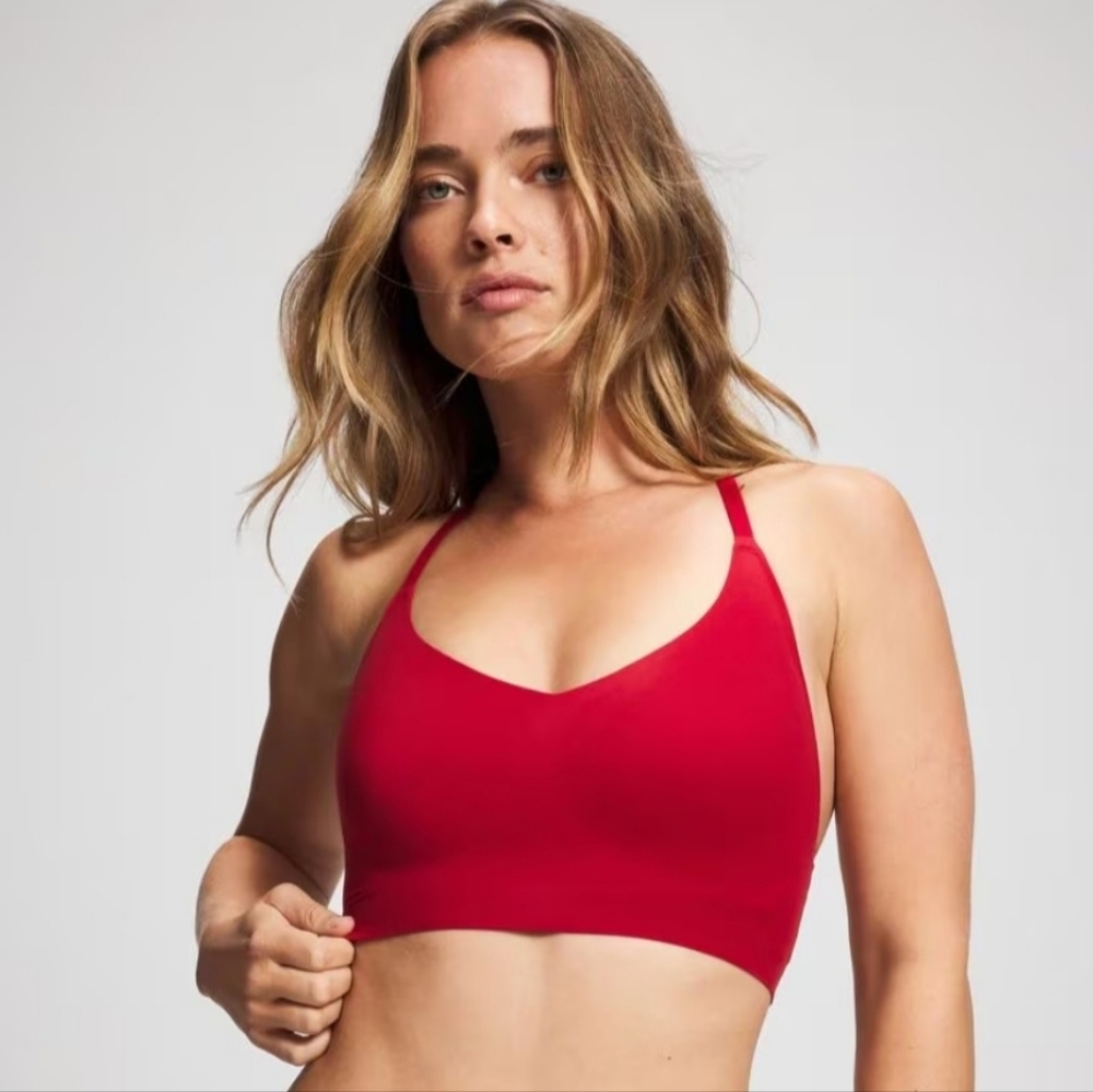 SOMA Brand New Enbliss Racerback Lace Wirefree Bralette - Picture 3 of 9